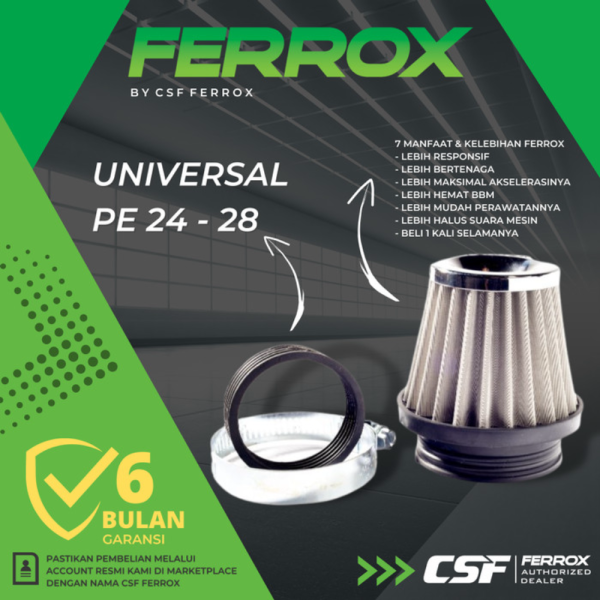 {Sparepart} FILTER UDARA FERROX OPEN FILTER MOTOR Limited