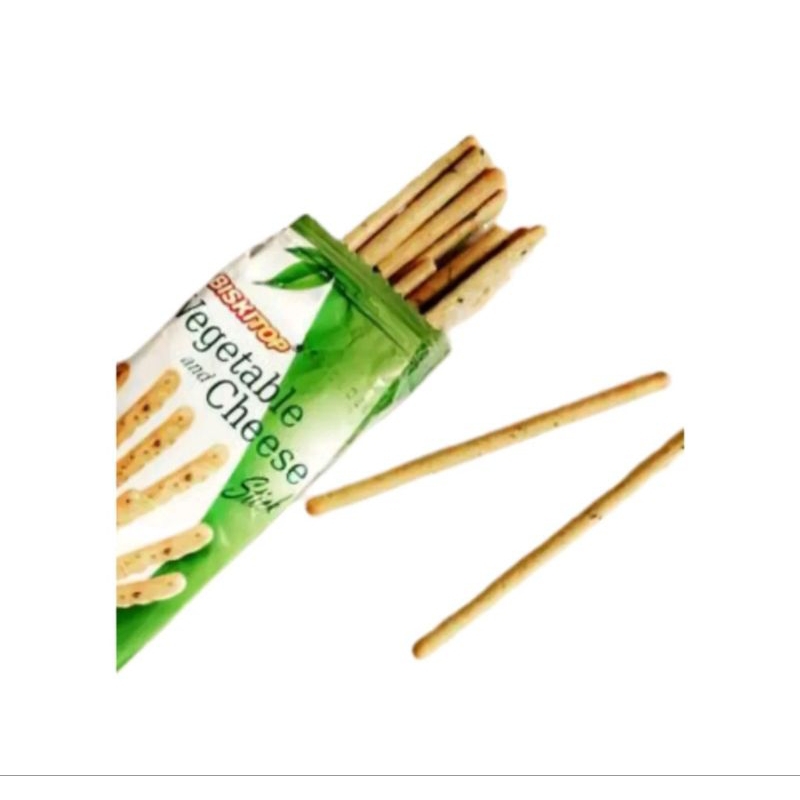 

Vegetable Cheese Stick Biscuit 50gr Ecer