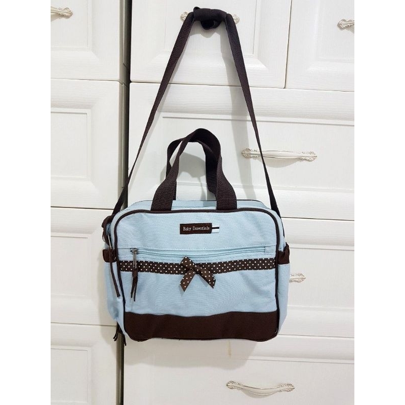 Tas bayi / diaper bag baby essentials original biru