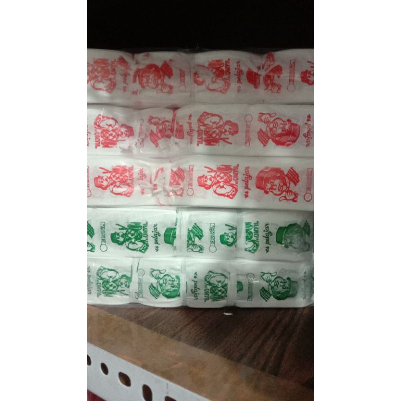 plastik es potong cap Unyil ukuran 4x500m perrol