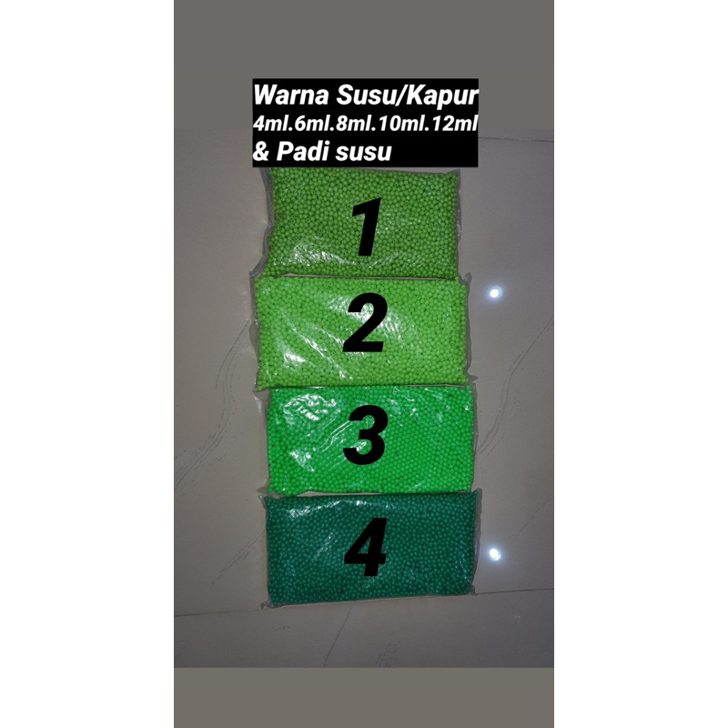 Susu / Kapur 10mm Manik / Mote