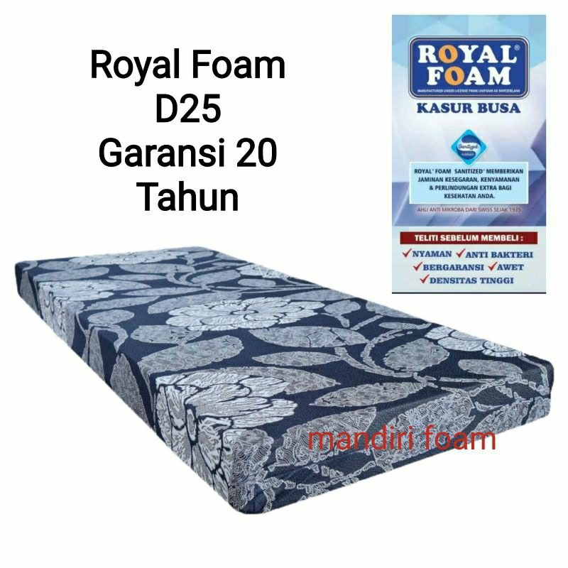 Kasur Busa Royal D25 Garansi 20tahun