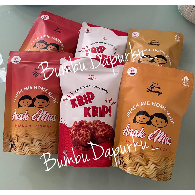 Snack Anak Emas Jajan Krip Krip Jadul 100gr