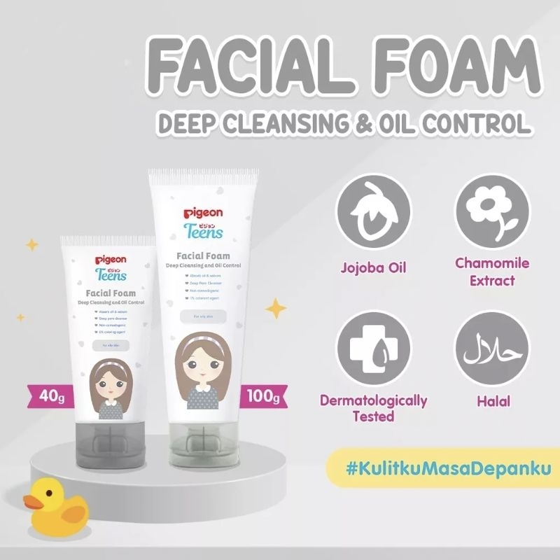 PIGEON FACIAL FOAM DEEP CLEANSING & OIL CONTROL