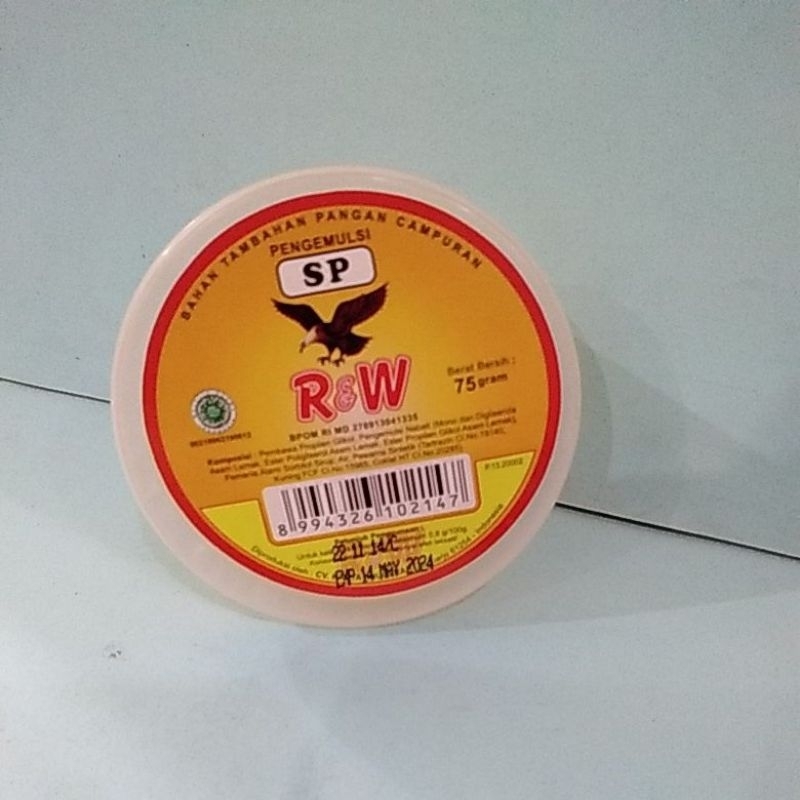 

R&W SP 75 GR PENGEMULSI MURAH