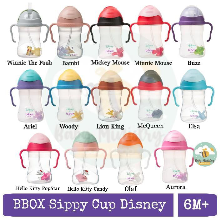 BBOX SIPPY CUP DISNEY LIMITED EDITION / gelas minum / sippy cup / B.box frozen / b.box olaf