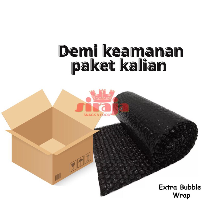 

PERLINDUNGAN PAKET BUBBLE WRAP DAN KARDUS