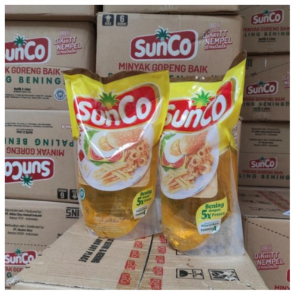 

Sunco Minyak Goreng Pouch 2L [1 Dus Isi 6 Pcs]
