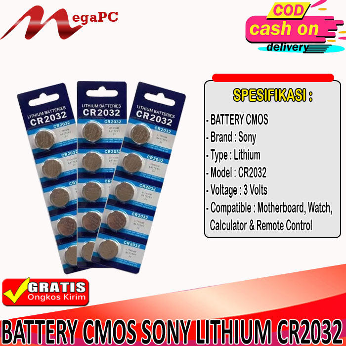 Batray Cmos 1 Layer Isi 5 Keping