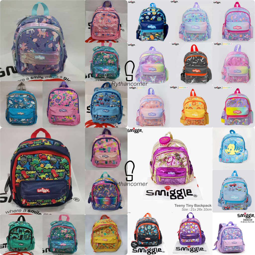 RANSEL TAS BACKPACK SMIGGLE PLAYGROUP