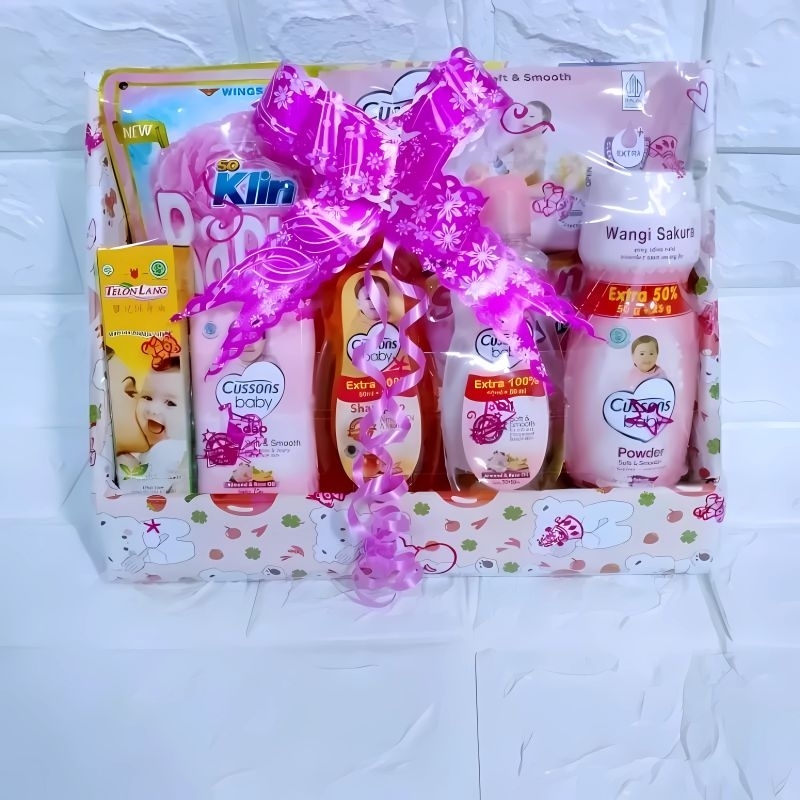 Paket sabun Cussons/parsel bayi murah