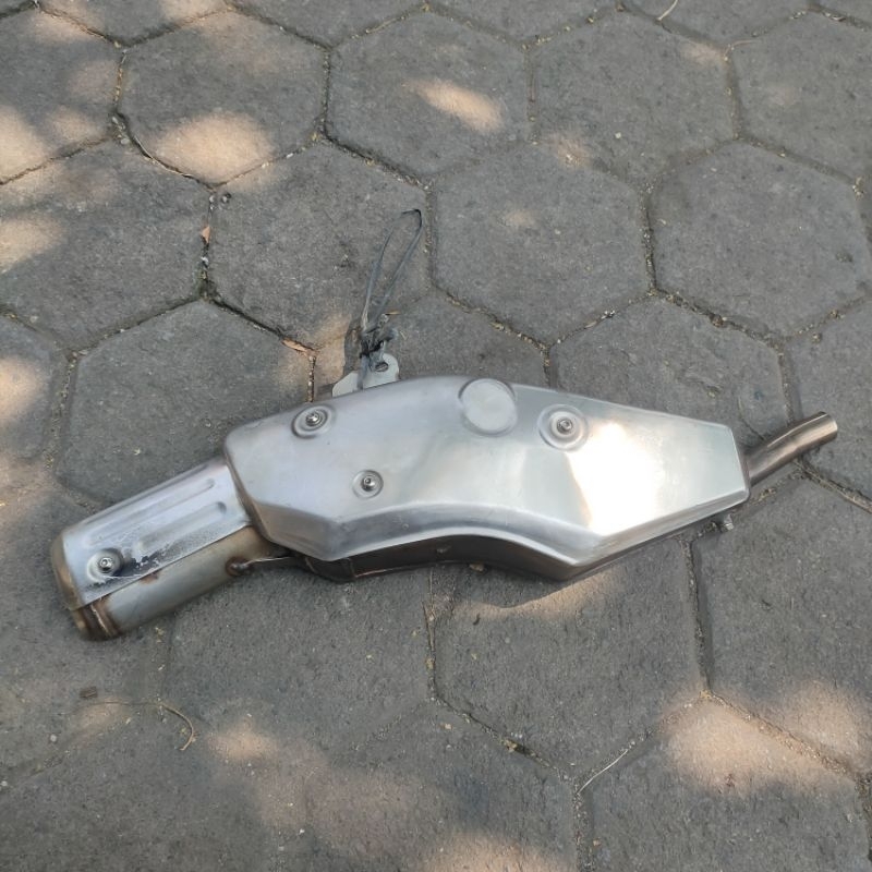 slincer knalpot standar Klx 150 L original