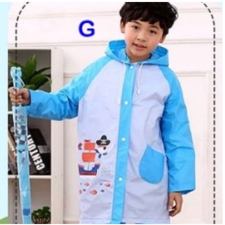 KAMA - Jas Hujan Anak Premium / Rain Coat / Jas Hujan Anak Tebal Murah