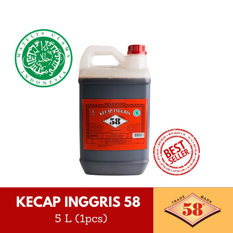 

Saos 58 - Kecap Inggris Halal (5L / Jirigen / Derigen)