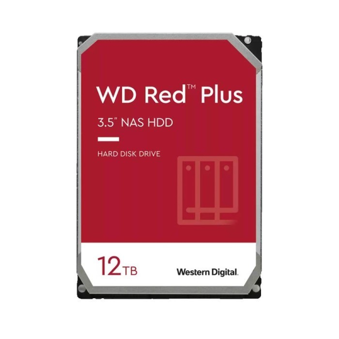 Harddisk HDD WDC 12TB SATA RED | Hardisk WD RED 12TB 3.5 Inch SATA