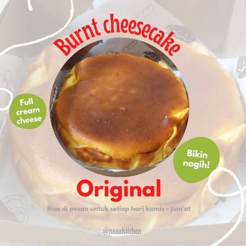 

Burnt cheesecake