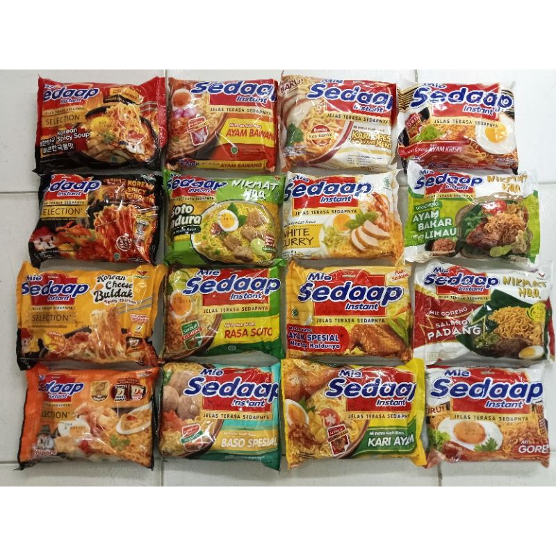 

Mie Sedaap Pack Goreng/Kuah