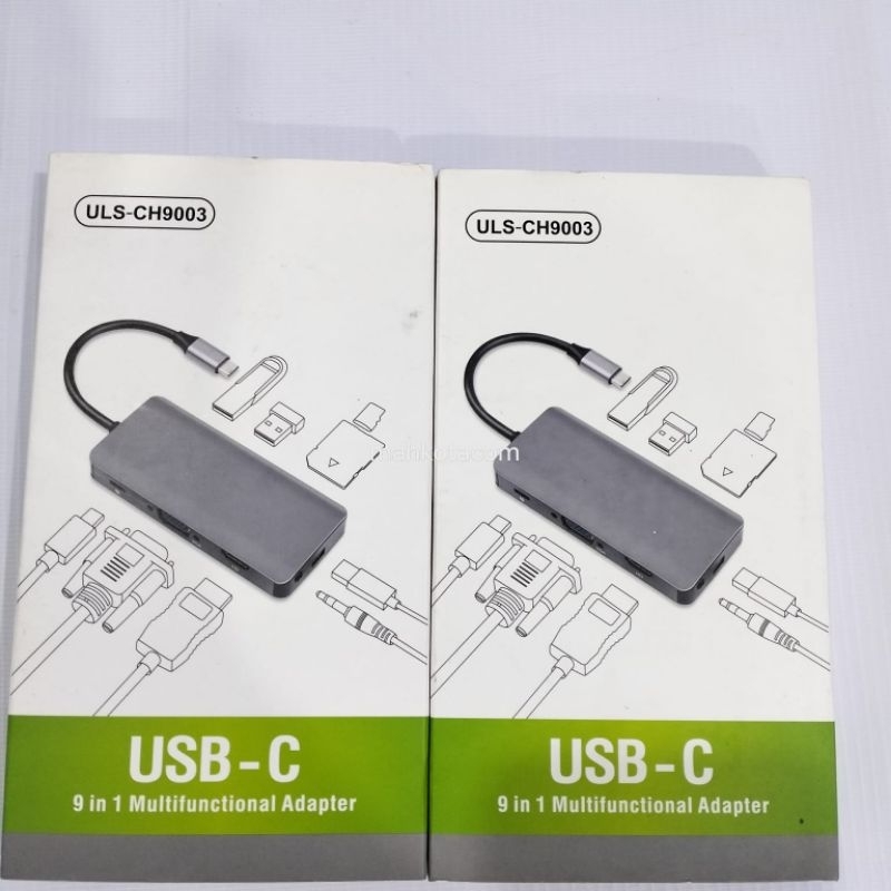 Yeeliya USB C ULS CH9003 9 in 1 Multifunctional Adapter