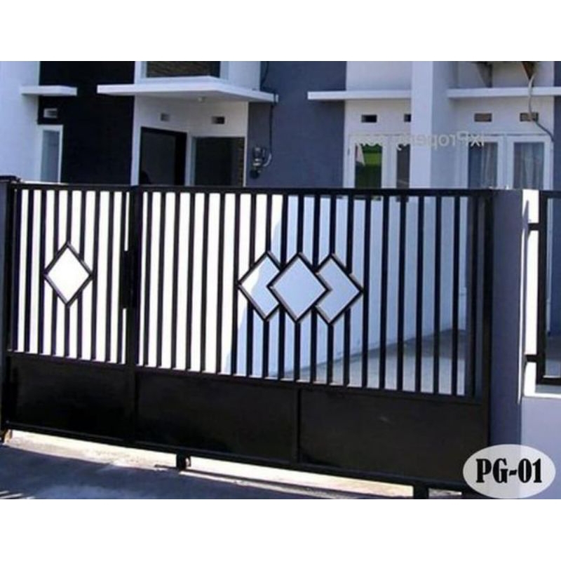 PAGAR HOLLOW GALVANIS - MINIMALIS