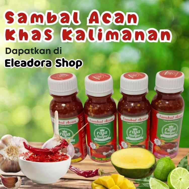 

Sambal Acan Raja Banjar - Sambel Terasi Khas Banjar - Botol Kecil