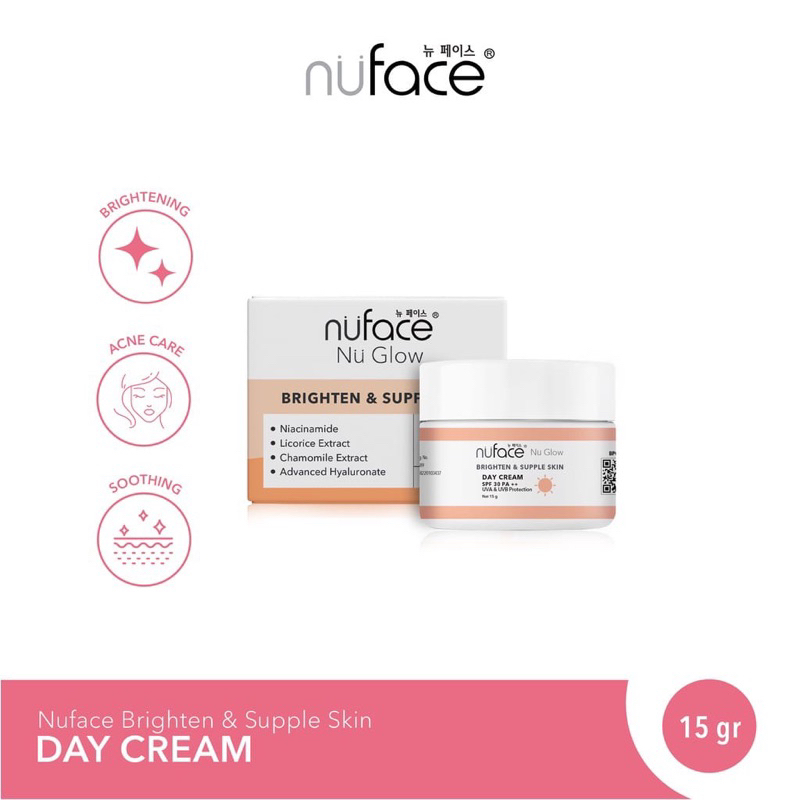 Nuface Day Cream &amp; Night Cream 15 Gram