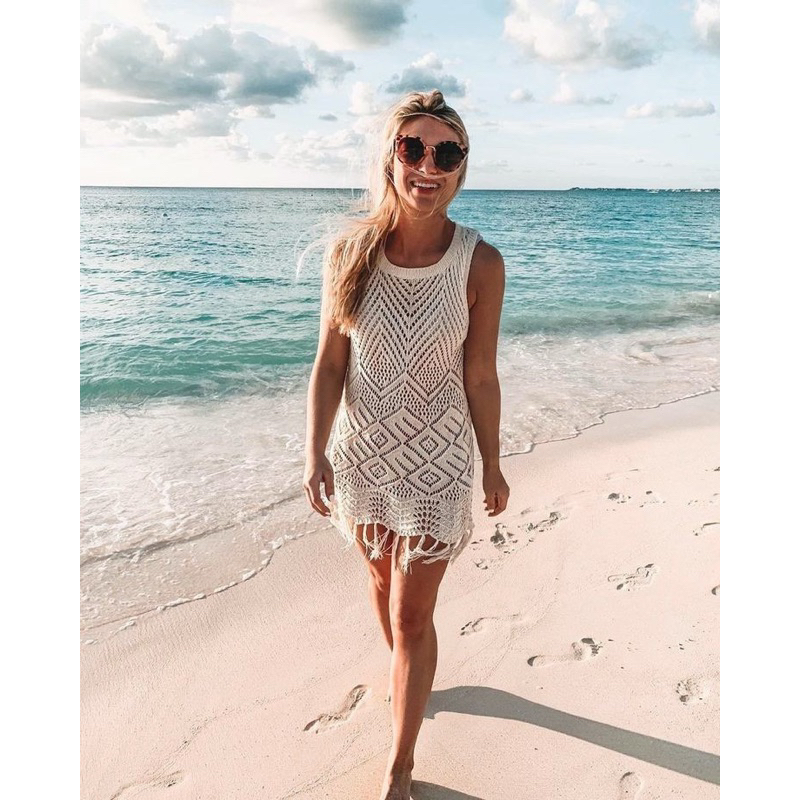 3350 Knit Outer / Outer Rajut Penutup Bikini