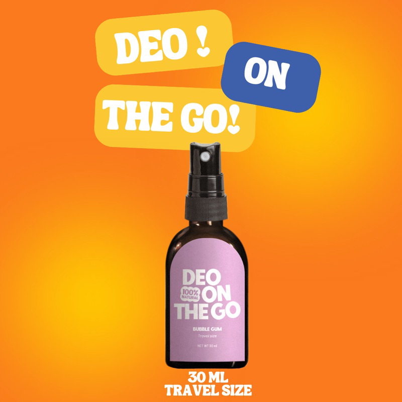 DEO ON THE GO ( DEODORANT TRAVEL SIZE)