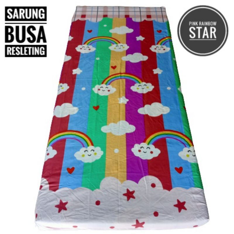 SPREI SARUNG BUSA RESLETING UK 90x200x15 / 120x200x15 SPREI RESLETING