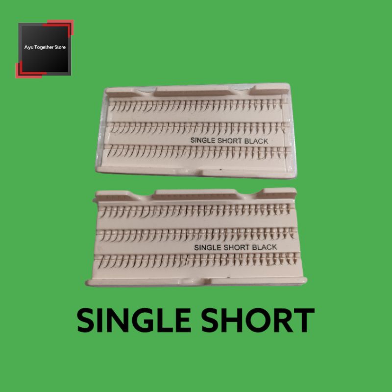 Bulu Mata Tanam Single/ Bulu Mata Eyelash Extension Satuan Lembut