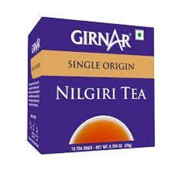 

GIRNAR SINGGLE ORIGIN NILGIRI TEA 10TEA BAGS [20G]