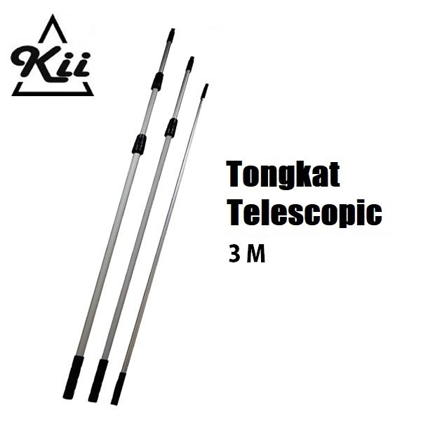 Tongkat Teleskopik - Telescopic Pole - 3 & 6 Meter
