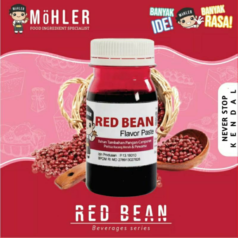 

Perisa Red Bean Mohler 60gr