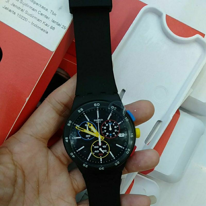 Jam tangan pria swatch susb416