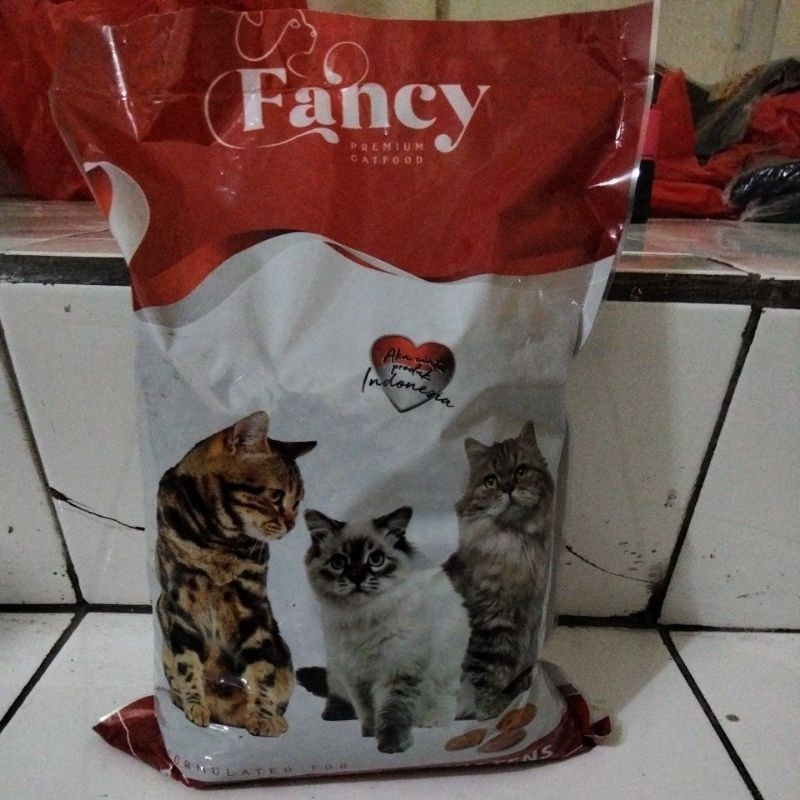 Paket 4 kg Fancy Cat Food Premium all life stage 800 gr x 5 dry food