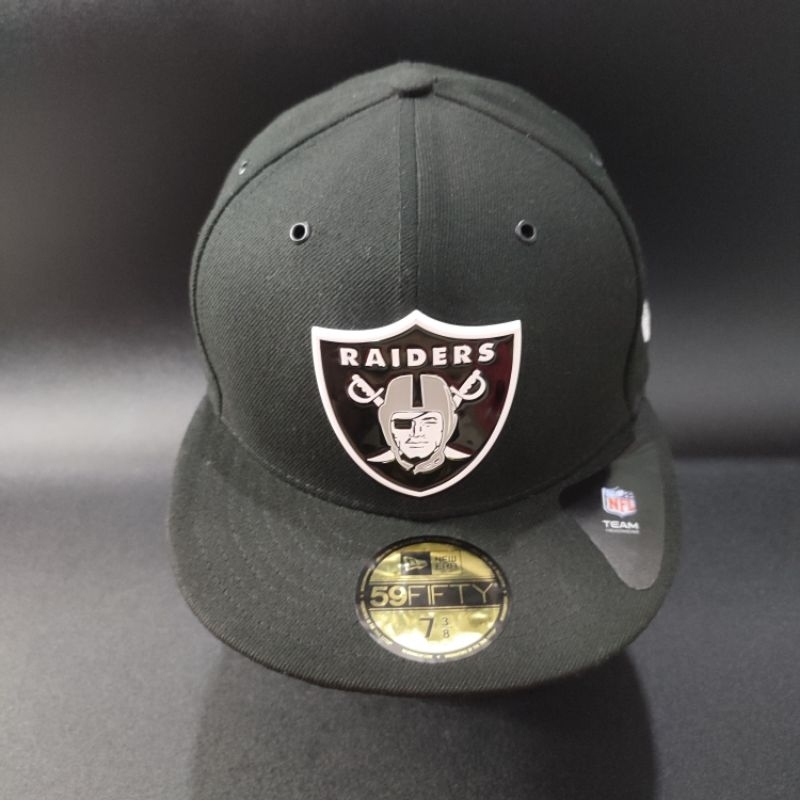Topi Caps New Era Raiders metal logo