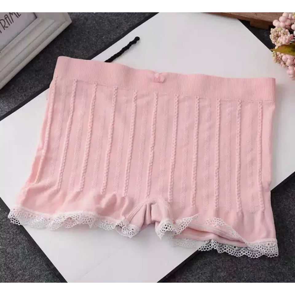 JM Celana Pendek Wanita Kolor Wanita Pakaian Dalam Short Underwear Seamless Import