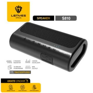 ALFA SPEAKER BLUETOOTH LENYES S810 TWS WIRELESS HIFI ORIGINAL