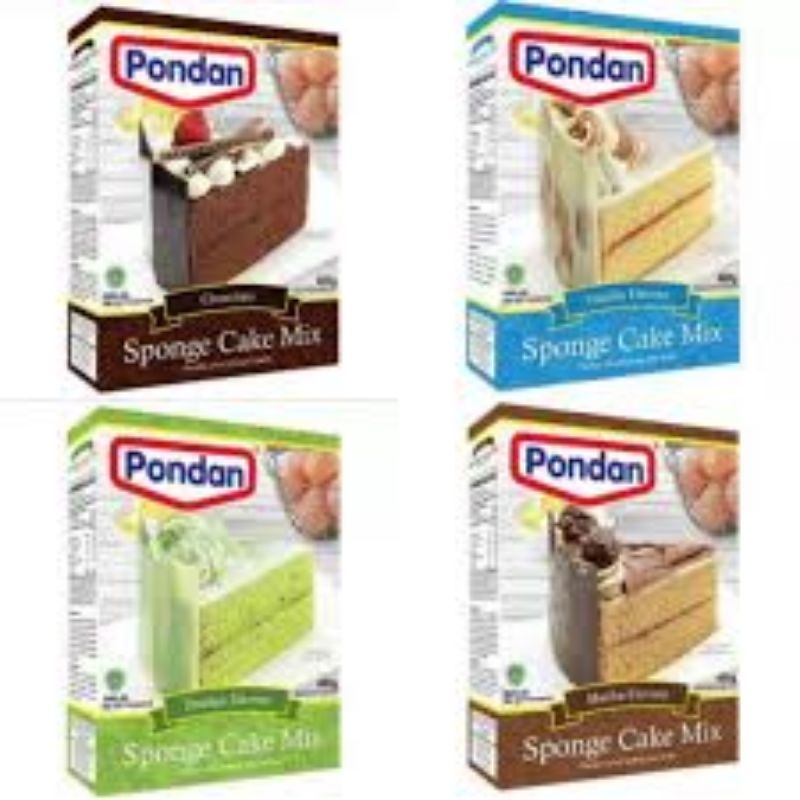 

Pondan Sponge Cake Mix All Variant 400 gr