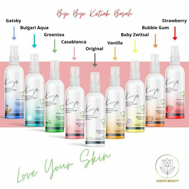 KIYA NATURAL DEODORANT SPRAY