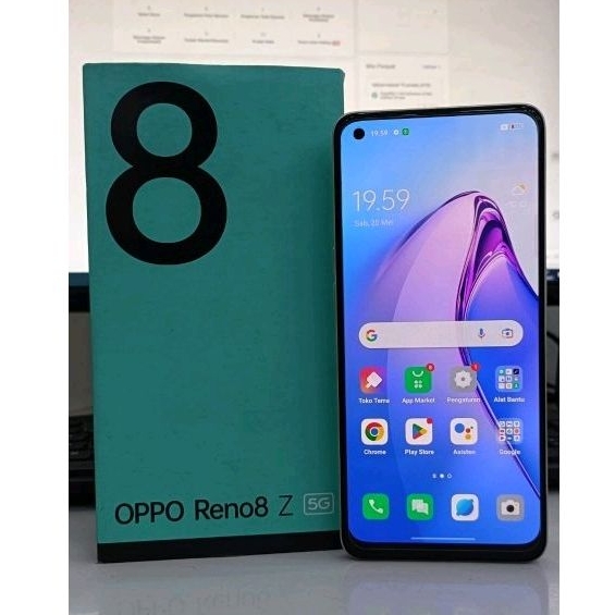 OPPO RENO 8Z 5G 8+5/256 SECOND LIKE NEW GARANSI RESMI