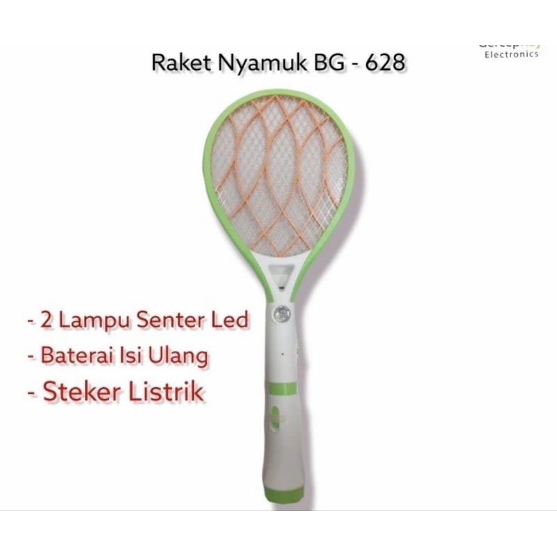 Raket Nyamuk Bright-G Senter Lepas BG-628