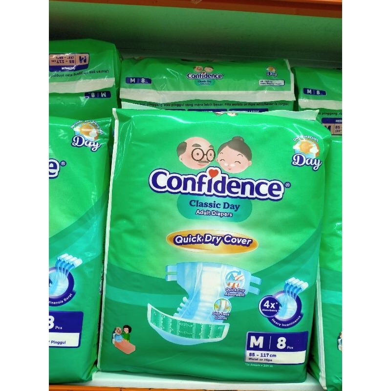 CONFIDENCE POPOK DEWASA CLASSIC DAY