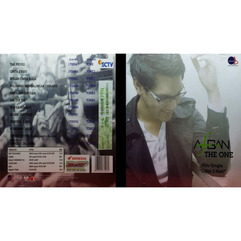 Afgan cd album the one 2010