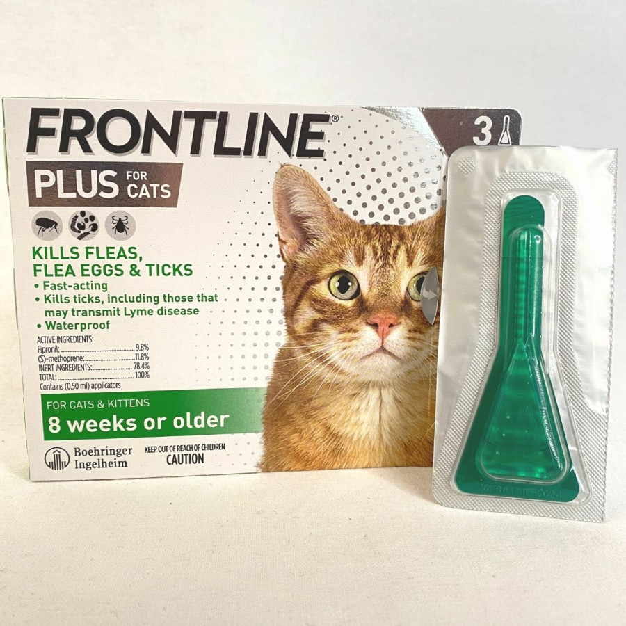 Frontline Plus For Cat / Obat kutu kucing (per 1 pc)