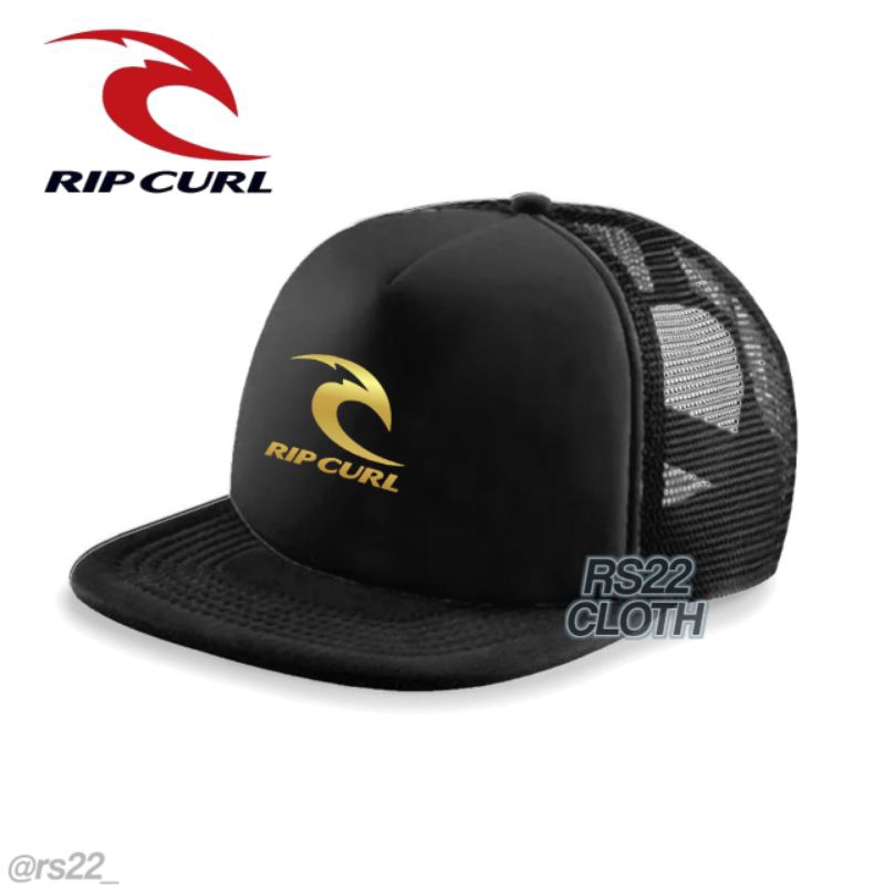 Topi jaring premium/Topi snapback trucker pria wanita RIPCURL