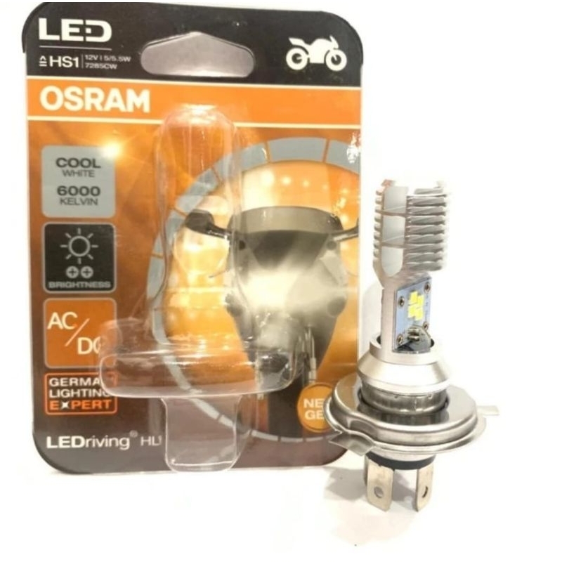 BOLHAM DEPAN LAMPU DEPAN OSRAM LED KAKI 3 VIXION OLD VIXION NEW VL R 15 R 25 MX KING SCOOPY NEW ORIGINAL