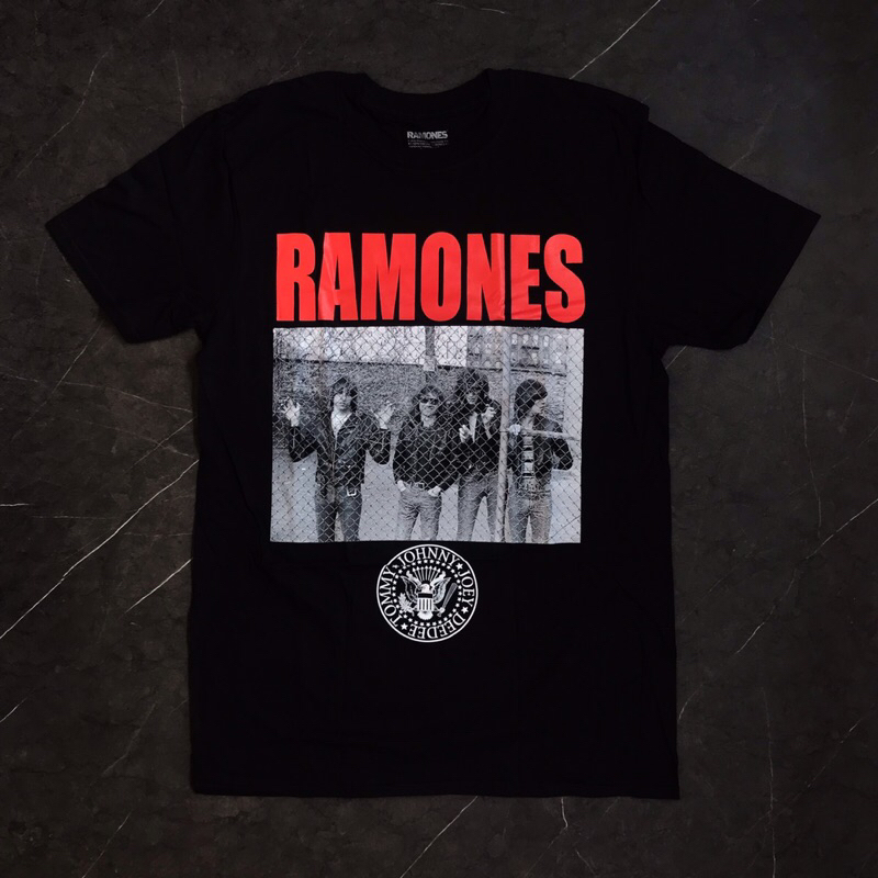 Tshirt Band Ramones - Cage Photo Original Official