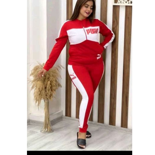 Baju senam merah putih