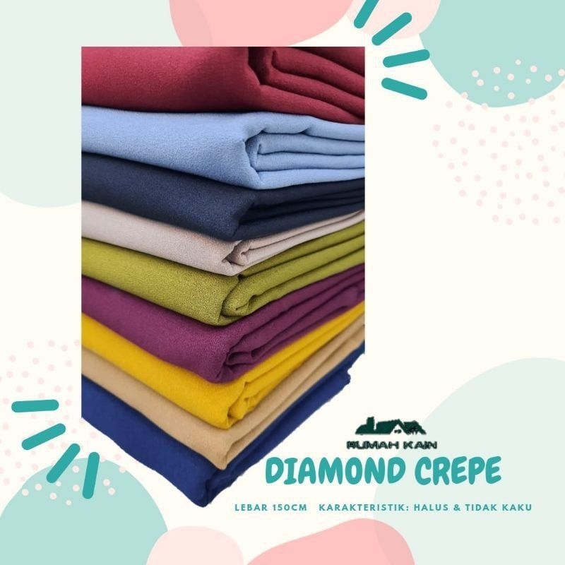 Diamond Crepe/Diamond/Kain Crepe/Kain Diamond