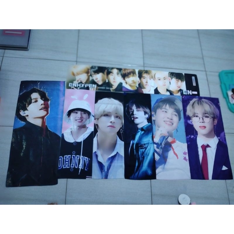 slogan BTS dan enhypen free gift